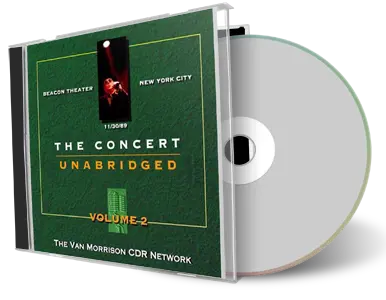 Front cover artwork of Van Morrison Compilation CD The Concert Unabridged Soundboard