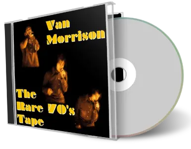 Front cover artwork of Van Morrison Compilation CD The Rare 70S Tape Audience