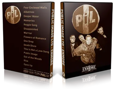 Artwork Cover of Public Image Ltd 2013-04-10 DVD Sydney Audience