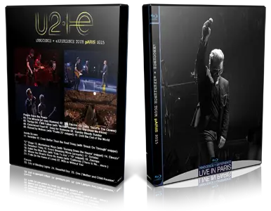 Artwork Cover of U2 2015-11-11 DVD Paris Proshot