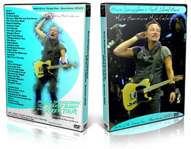 Artwork Cover of Bruce Springsteen 2016-05-14 DVD BARCELONA Audience