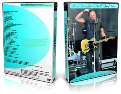 Artwork Cover of Bruce Springsteen 2016-06-25 DVD Gothenburg Audience