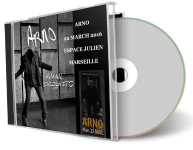 Artwork Cover of Arno 2016-03-22 CD Marseille Audience
