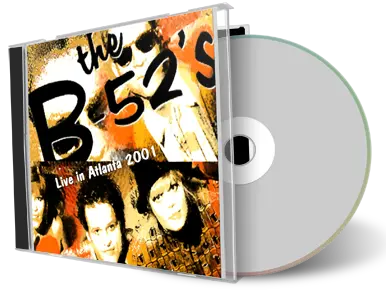 Artwork Cover of B-52s Compilation CD Atlanta 2001 Soundboard