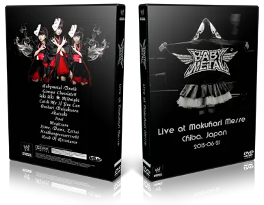 Artwork Cover of Babymetal 2015-06-21 DVD Chiba Proshot