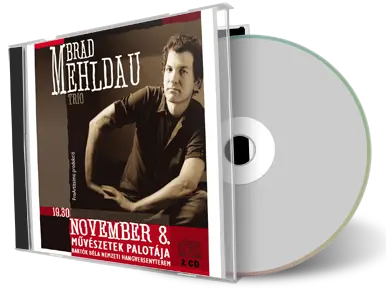 Artwork Cover of Brad Mehldau Trio 2007-11-08 CD Budapest Audience