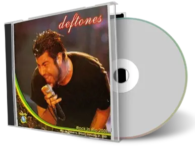 Artwork Cover of Deftones 2001-01-21 CD Rio De Janeiro Soundboard