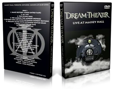 Artwork Cover of Dream Theater 2004-03-25 DVD Toronto Audience