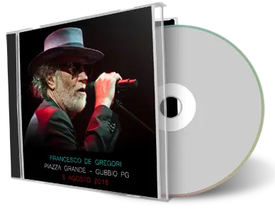 Artwork Cover of Francesco De Gregori 2016-08-06 CD Gubbio Audience