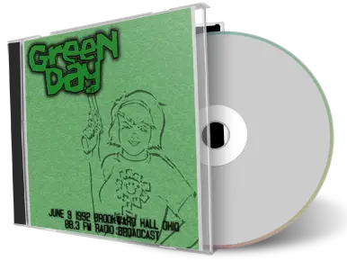 Artwork Cover of Green Day 1992-06-09 CD Cincinatti Soundboard