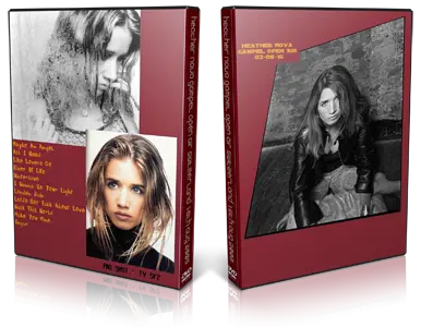 Artwork Cover of Heather Nova 2003-08-16 DVD Valais Proshot