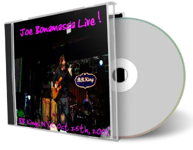Artwork Cover of Joe Bonamassa 2007-10-25 CD New York City Audience