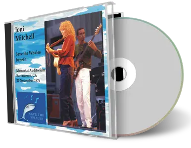 Artwork Cover of Joni Mitchell 1976-11-20 CD Sacramento Audience