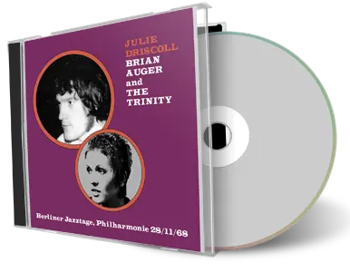 Artwork Cover of Julie Driscoll and Brian Auger and the Trinity 1968-11-28 CD Berliner Jazztage Soundboard