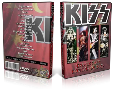 Artwork Cover of KISS 1998-12-09 DVD Lexington Audience