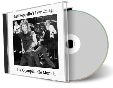 Artwork Cover of Led Zeppelin 1980-07-05 CD Munich Audience