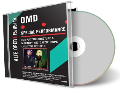 Artwork Cover of OMD 2016-05-15 CD Frankfurt Audience