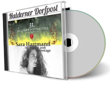 Artwork Cover of Sara Hartmann 2016-08-13 CD Haldern Audience