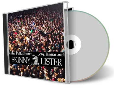 Artwork Cover of Skinny Lister 2016-01-29 CD Cologne Audience