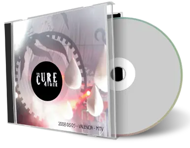 Artwork Cover of The Cure 2008-03-05 CD Valencia Soundboard