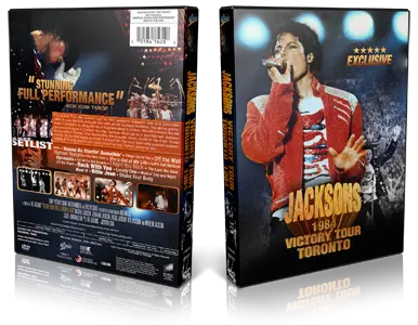 Artwork Cover of The Jacksons 1984-10-05 DVD Toronto Proshot