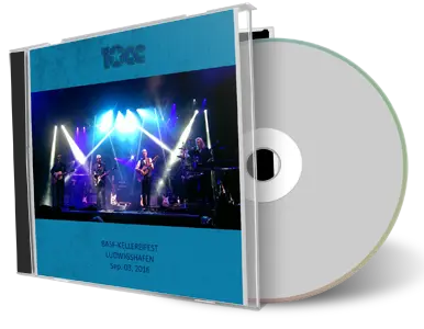 Artwork Cover of 10CC 2016-09-03 CD Ludwigshafen Audience