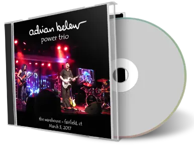 Artwork Cover of Adrian Belew Power Trio 2017-03-03 CD Fairfield Audience