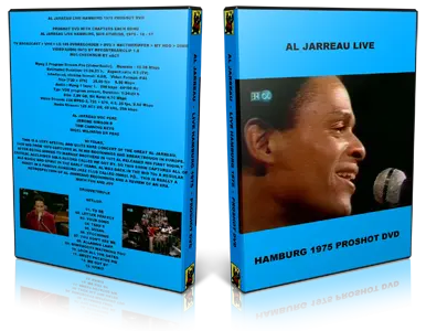 Artwork Cover of Al Jarreau 1975-10-17 DVD Hamburg Proshot