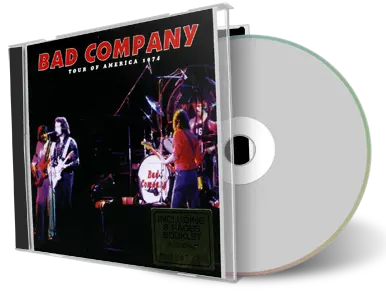Artwork Cover of Bad Company 1974-08-08 CD Santa Barbara Audience