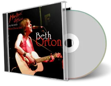Artwork Cover of Beth Orton 2003-07-08 CD Montreux Soundboard