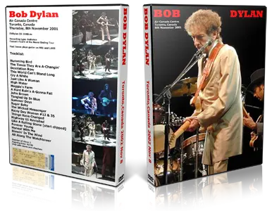 Artwork Cover of Bob Dylan 2001-11-08 DVD Toronto Audience