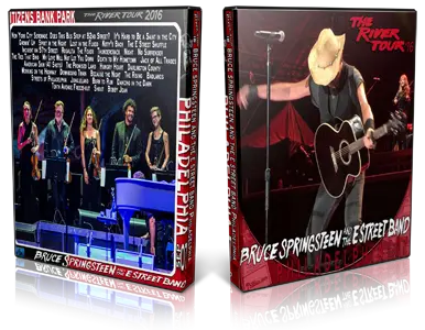 Artwork Cover of Bruce Springsteen 2016-09-07 DVD Philadelphia Audience