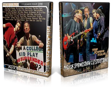 Artwork Cover of Bruce Springsteen 2016-09-09 DVD Philadelphia Audience