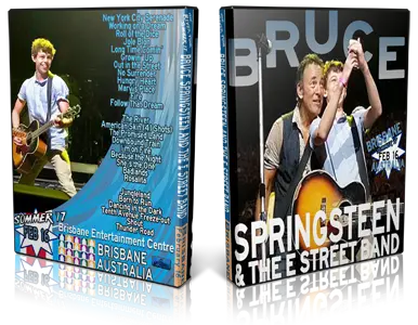Artwork Cover of Bruce Springsteen 2017-02-16 DVD Brisbane Audience