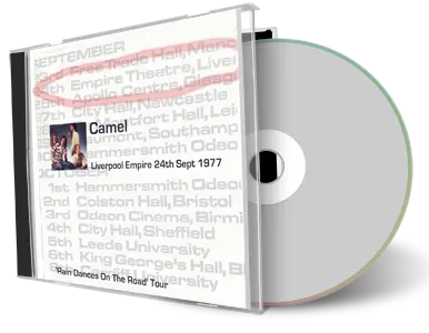 Artwork Cover of Camel 1977-09-24 CD Liverpool Audience