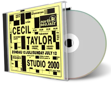 Artwork Cover of Cecil Taylor 1987-07-12 CD The Hague Audience