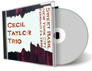 Artwork Cover of Cecil Taylor Trio 1989-02-24 CD New York City Audience