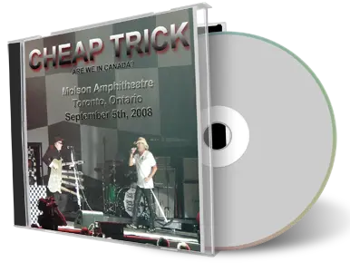 Artwork Cover of Cheap Trick 2008-09-05 CD Toronto Audience