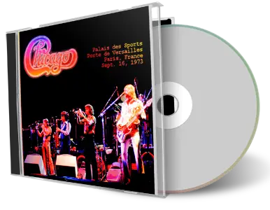 Artwork Cover of Chicago 1973-09-16 CD Paris Soundboard