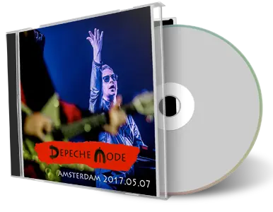 Artwork Cover of Depeche Mode 2017-05-07 CD Amsterdam Audience