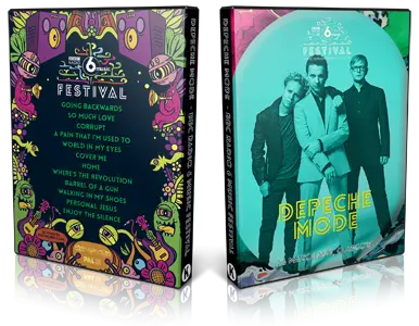 Artwork Cover of Depeche Mode 2017-03-26 DVD Glasgow Proshot