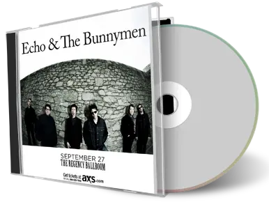 Artwork Cover of Echo and the Bunnymen 2016-09-27 CD San Francisco Audience