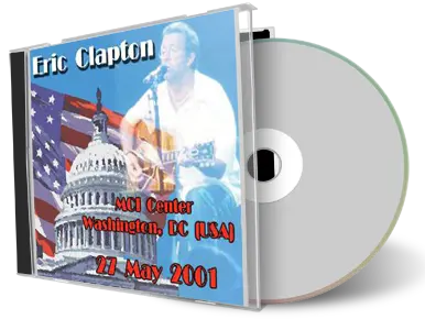 Artwork Cover of Eric Clapton 2001-05-27 CD Washington DC Audience