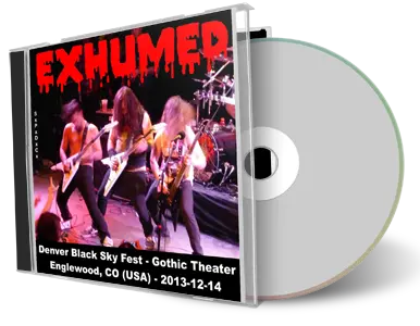 Artwork Cover of Exhumed 2013-12-14 CD Englewood Audience