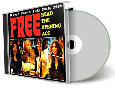 Artwork Cover of Free 1972-07-24 CD Hyogo Audience