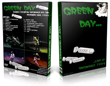 Artwork Cover of Green Day 1994-12-02 DVD Uniondale Audience