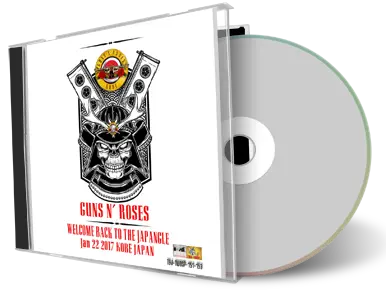Artwork Cover of Guns N Roses 2017-02-22 CD Kobe Hyogo  Audience