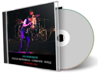 Artwork Cover of Ian Anderson 2016-08-07 CD Cortona Audience