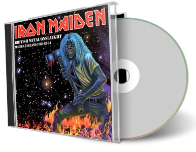Artwork Cover of Iron Maiden 1982-03-09 CD Oxford Audience