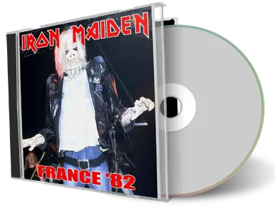 Artwork Cover of Iron Maiden 1982-03-24 CD Paris Soundboard